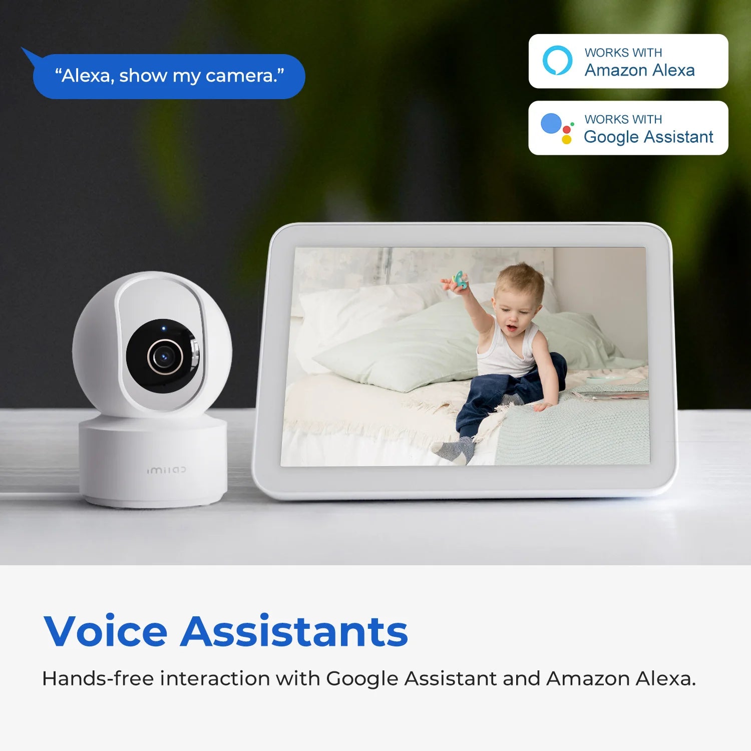 كاميرا مراقبة أطفال ذكية - جنتي