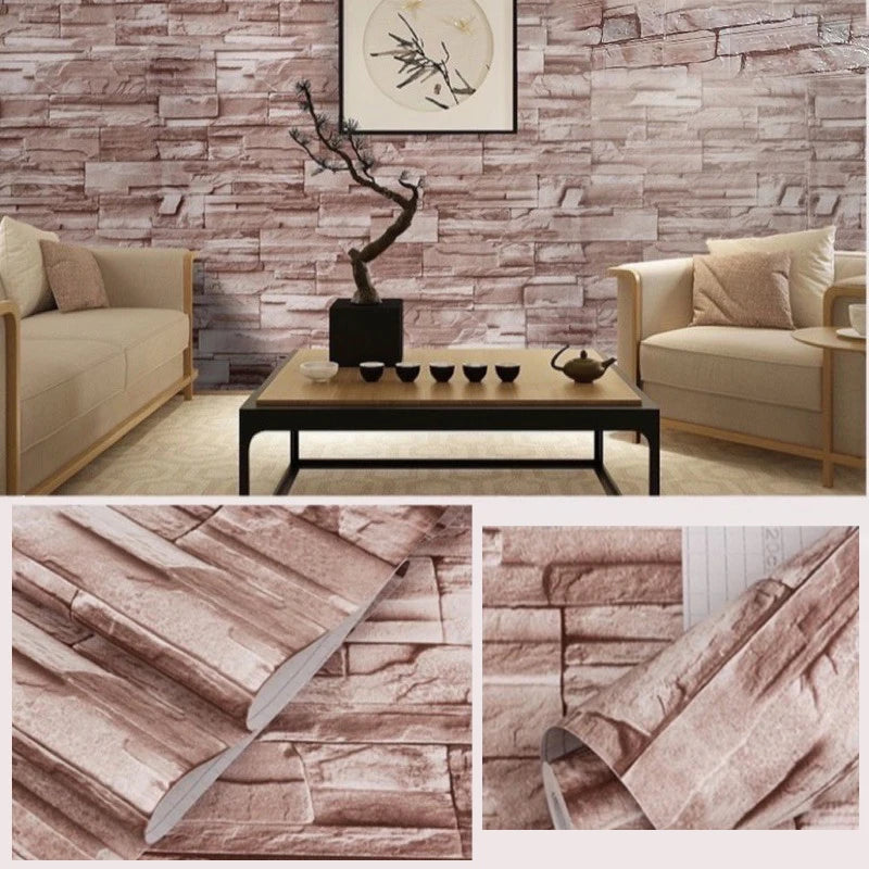 ورق حائط المقاوم للماء ديكور للمطبخ وغرفة النوم وذاتي اللصق