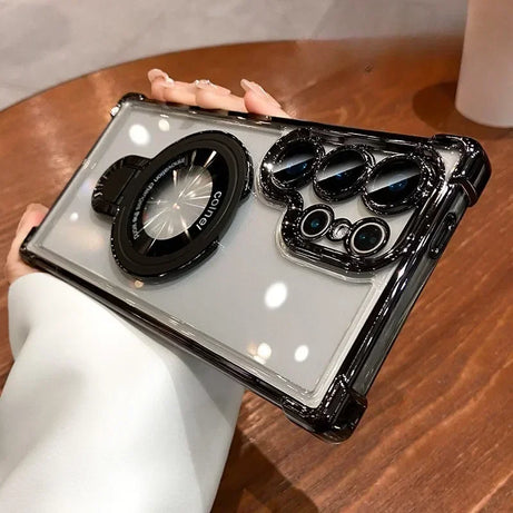 جراب هاتف مغناطيسي فاخر لهاتف سامسونج اس