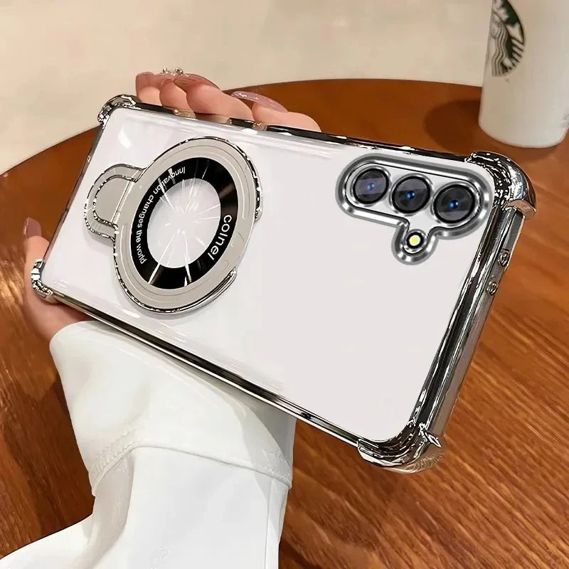 جراب مغناطيسي مقاوم للصدمات لهاتف سامسونج جالاكسي - جنتي