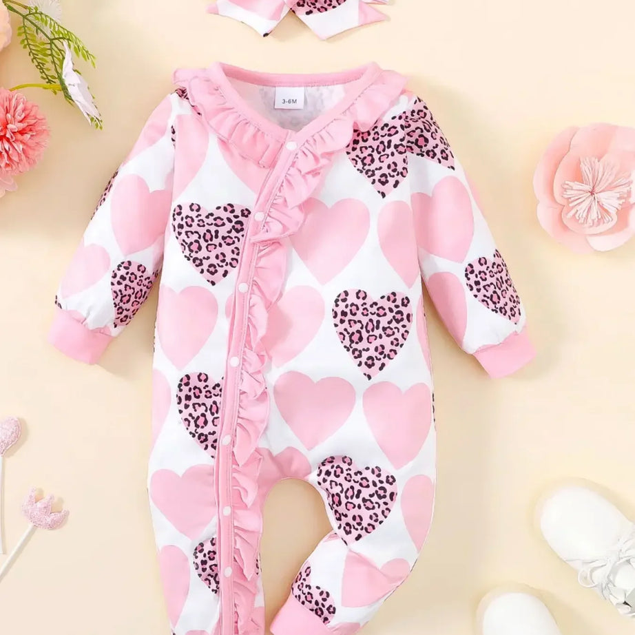 رومبير شتوي للأطفال بطبعة دب