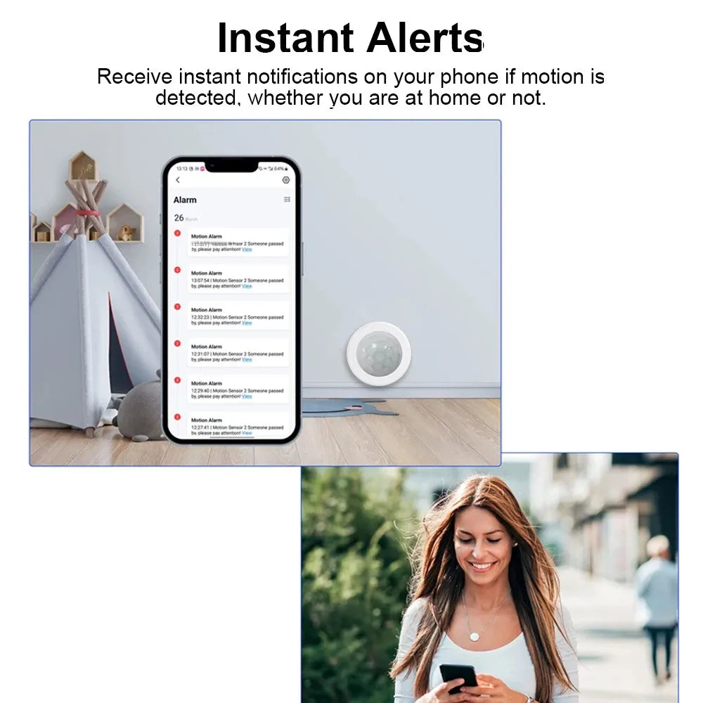 جهاز استشعار الحركة الذكي لحركة جسم الإنسان وكاشف الأشعة تحت الحمراء