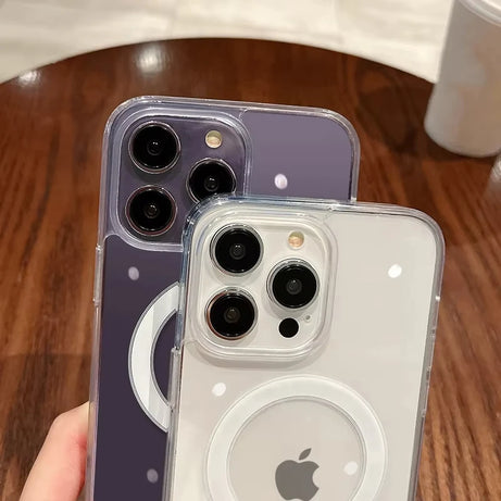 جراب شفاف كريستالي للآيفون غطاء أكريليك صلب