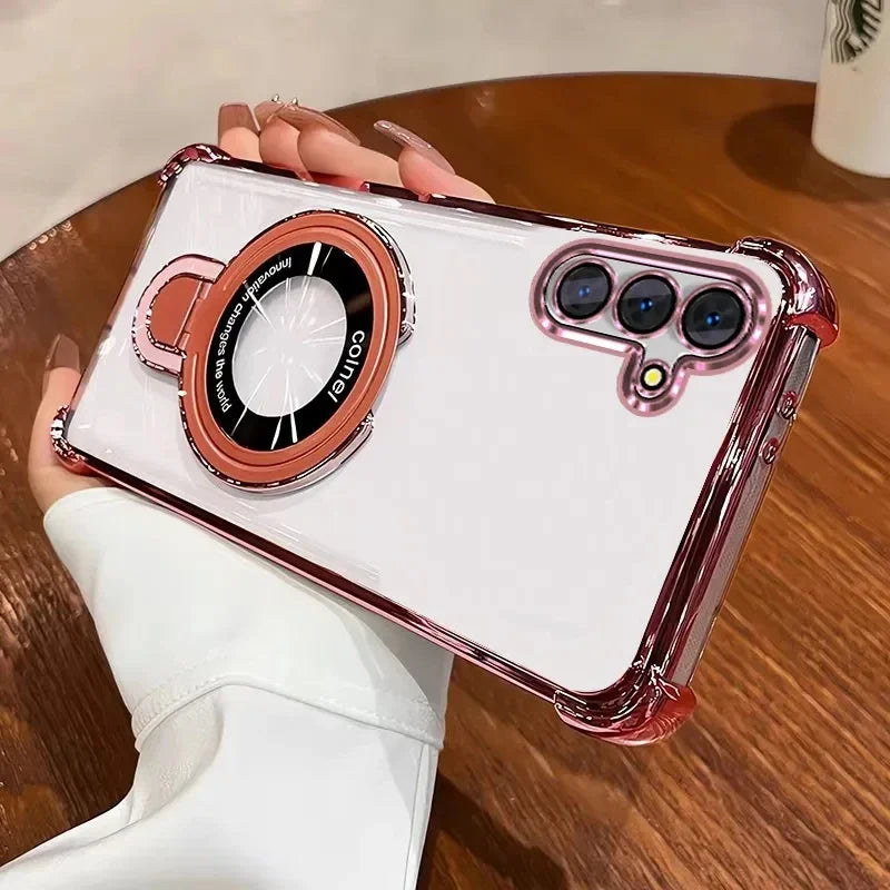 جراب مغناطيسي مقاوم للصدمات لهاتف سامسونج جالاكسي