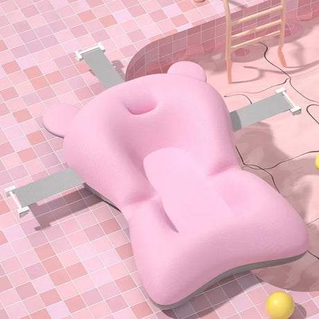 وسادة دعم حمام الطفل قابلة للطي