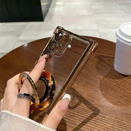 جراب هاتف مغناطيسي فاخر لهاتف سامسونج اس