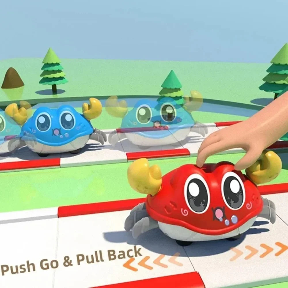 لعبة على شكل سلطعون وأخطبوط كرتوني للأطفال - جنتي